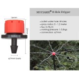MUCIAKIE Automatic Drip Irrigation Tree Shrub Kit 3/8-in Main Line Hose Watering Container Garden Plants Water Timer Controller