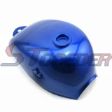 STONEDER Blue Fuel Gas Tank For Honda Z50 Z50A Z50J Z50R Monkey Bike Mini Trail