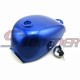 STONEDER Blue Fuel Gas Tank With Key For Honda Monkey Bike Mini Trail Z50 Z50A Z50J Z50R