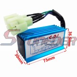 STONEDER Racing 6 Pin AC Ignition CDI Box For XR50 XR70 XR80 XR100 CRF50 CRF70 CRF80 CRF100 GY6 50cc 90cc 110cc 125cc 150cc Moped Scooter ATV Buggy