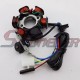 STONEDER 6 Poles Coils Ignition Stator Rotor Magneto For GY6 50cc Engine Chinese Moped Scooter ATV Quad Go Kart