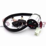 STONEDER 4 Wire Motorcycle On Off Kill Ignition Key Switch For Chinese Scooter Moped ATV Quad 4 Wheeler Go Kart Dirt Pit Bike Buggy