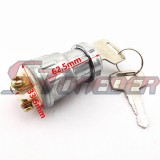 STONEDER 3 Pin On Off Stop Kill Ignition Key Switch For Chinese 50cc 70cc 90cc 110cc 125cc 150cc 200cc 250cc Dune Buggy Go Kart