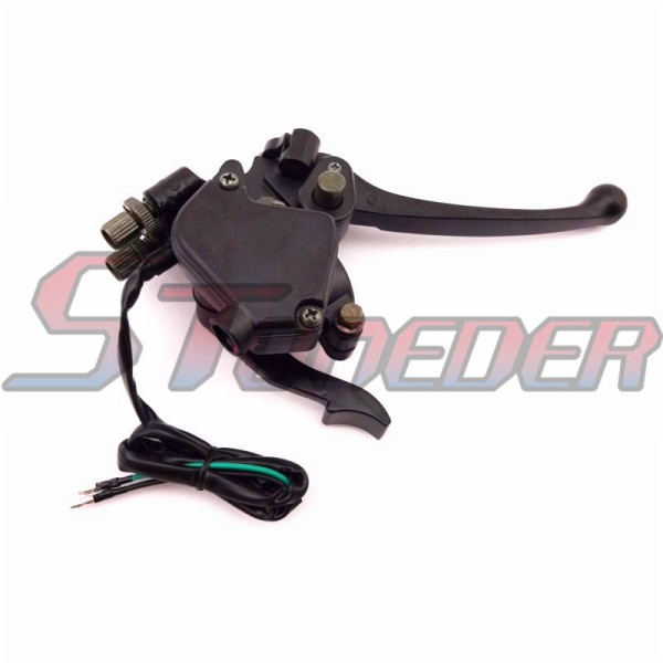 STONEDER Thumb Throttle Accelerator Assembly Handle Brake Lever For 50cc 70cc 90cc 110cc 125cc 150cc 250cc Chinese ATV Quad 4 Wheeler