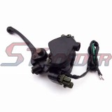 STONEDER Thumb Throttle Accelerator Assembly Handle Brake Lever For 50cc 70cc 90cc 110cc 125cc 150cc 250cc Chinese ATV Quad 4 Wheeler