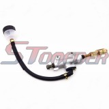 STONEDER Rear Foot Brake Master Hydraulic Cylinder Pump With Reservoir For 50cc 90cc 110cc 125cc 150cc 200cc 250cc Chinese ATV Quad 4 Wheeler
