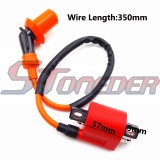 STONEDER ATV Quad  Pit Dirt Bike Motorcycle 4 Wheeler Performance Racing Ignition Coil For PW50 PW80 RM125 RM250 YFM350 Warrior