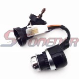 STONEDER 5 Wire On Off Stop Kill Ignition Key Switch For Chinese UTV Dune Buggy Go Kart