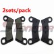 STONEDER 2sets Brake Pads For Polaris ATV 525 Outlaw IRS 2008 2009 2010 2011 800 Ranger RZR S EFI 2009 2010 2011 2012 2013