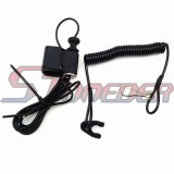 STONEDER Racing Tether Pull Kill Switch For Kawaski Brute KFX50 KFX80 KFX90 Mojave 250 Can Am DS70 DS90 DS90X DS250 ATV Quad