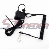 STONEDER Racing Tether Pull Kill Handle Switch For Bombardier 4 Stroke 2002 2003 2004 2005 2006 DS90