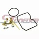 STONEDER Carburetor Rebuild Repair Kit For Kawasaki Prairie 300 KVF300 1999 2000 2001 2002