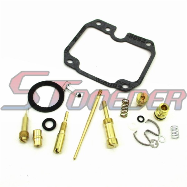 STONEDER Carburetor Rebuild Repair Kit For 1988 1989 1990 1991 1992 1993 1994 1995 1996 1997 1998 Kawasaki KLF220 Bayou