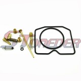 STONEDER Carburetor Rebuild Repair Kit For Kawasaki Prairie 300 KVF300 1999 2000 2001 2002