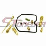 STONEDER Carburetor Repair Kit For Kawasaki Prairie 360 KVF360 2003 2004 2005 2006 2007 ATV Quad 4 Wheeler