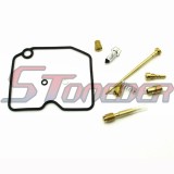 STONEDER Carburetor Rebuild Kit For Kawasaki KVF400 Prairie ATV 1999 2000 2001 2002