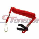 STONEDER Safety Tether Lanyard Cord For Stop Kill Switch Jet Ski Boat Yamaha Raptor Banshee Blaster ATV Quad 4 Wheeler