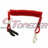 STONEDER Safety Tether Lanyard Cord For Stop Kill Switch Jet Ski Boat Yamaha Raptor Banshee Blaster ATV Quad 4 Wheeler