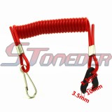 STONEDER Safety Tether Lanyard Cord For Stop Kill Switch Jet Ski Boat Yamaha Raptor Banshee Blaster ATV Quad 4 Wheeler