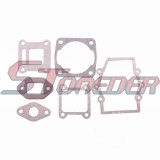 STONEDER 5sets Chinese ATV Engine Gasket Kit For 2 Stroke 47cc 49cc Quad 4 Wheeler Baby Crosser Minimoto Mini Moto Kids Dirt Pocket Bike