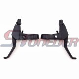 STONEDER 7/8'' 22mm Alloy Minimoto Black Right Left Handle Brake Lever For 43cc 47cc 49cc 2 Stroke Chinese Mini Kids Pocket Dirt Bike