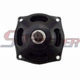 STONEDER Black 25H 6 Tooth Clutch Drum Gear Box For 2 Stroke 47cc 49cc Pocket Bike Mini Kids Quad ATV Buggy Go Kart