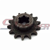 STONEDER T8F 14 Tooth Front Clutch Drum Gear Box Pinion Chain Sprocket Gear For Chinese Mini Dirt Bike Mini Moto
