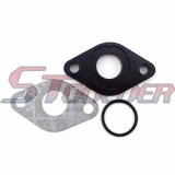 STONEDER 2sets Intake Manifold Inlet Pipe Gasket For Chinese GY6 50cc Moped Scooter