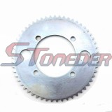 STONEDER Steel 54mm 55 Tooth 25H Rear Chain Sprocket For 47cc 49cc Chinese Mini ATV Quad 4 Wheeler Goped Scooter Pocket Bike