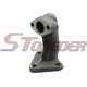 STONEDER Muffler Exhaust Pipe Manifold For Honda 11HP GX340 13HP GX390