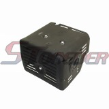 STONEDER Muffler With Heat Sheild For Honda 11HP GX340 13HP GX390