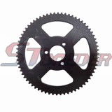 STONEDER 26mm 25H 68 Tooth Steel Rear Chain Sprocket For 47cc 49cc Chinese Pocket Bike Mini ATV Quad 4 Wheeler Goped Scooter