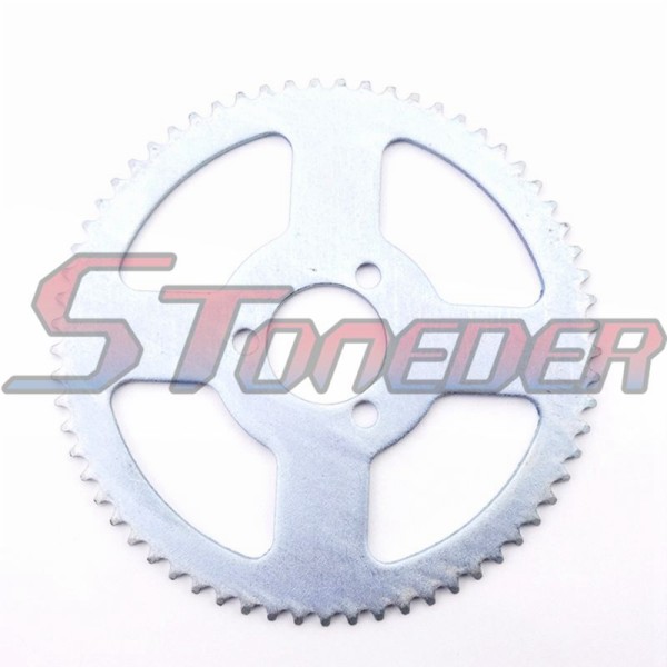 STONEDER Steel 65 Tooth 29mm 25H Rear Chain Sprocket For 47cc 49cc Chinese Pocket Bike Goped Scooter Mini Moto Kids ATV Quad