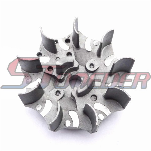STONEDER Recoil Pull Starter Light Weight Flywheel For 47cc 49cc Chinese Pocket Bike Mini Moto Kids Dirt ATV Quad Crosser