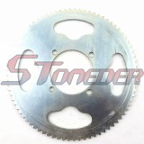 STONEDER 54mm 80 Tooth 25H Steel Rear Chain Sprocket For 2 Stroke 47cc 49cc Engine Chinese Mini ATV Quad Pocket Bike Scooter Goped
