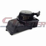 STONEDER Black Plastic Pull Starter Recoil For 2 Stroke 47cc 49cc Minimoto Pocket Bike Mini Moto Dirt ATV Quad 4 Wheeler