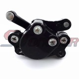 STONEDER Steel Black Left Disc Rotor Brake Caliper For 33cc 43cc 49cc 50cc 2 Stroke Gas Goped Stand Up Gas Scooter