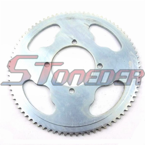 STONEDER 54mm 80 Tooth 25H Steel Rear Chain Sprocket For 2 Stroke 47cc 49cc Engine Chinese Mini ATV Quad Pocket Bike Scooter Goped