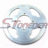 STONEDER 54mm 80 Tooth 25H Steel Rear Chain Sprocket For 2 Stroke 47cc 49cc Engine Chinese Mini ATV Quad Pocket Bike Scooter Goped