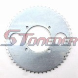 STONEDER 54mm T8F 54 Tooth Steel Rear Chain Sprocket For 47cc 49cc Chinese Pocket Bike Mini Moto Goped Scooter Kids ATV Quad