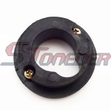 STONEDER Black Air Filter Mount Stack For 2 Stroke 47cc 49cc Carb Kids ATV Mini Moto Quad 4 Wheeler Pocket Dirt Bike
