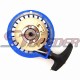 STONEDER Blue Aluminum Pull Start Recoil Starter For 2 Stroke 47cc 49cc Pocket Bike Mini Moto Dirt Kids ATV Quad