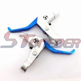STONEDER 7/8'' Blue Right Left Handle Brake Levers For 43cc 47cc 49cc Chinese Mini Kids Moto Pocket Dirt Bike Scooter
