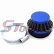 STONEDER Blue Performance 60mm Air Filter For 50cc 60cc 80cc Gas Motorized Bicycle 47cc 49cc Pocket Bike ATV Minimoto