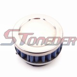 STONEDER Blue 42mm Air Filter For 47cc 49cc Carburetor Mini Moto Pocket Bike Mini Dirt ATV Quad Go Kat Buggy Scooter