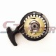 STONEDER Black Aluminum Pull Start Recoil Starter For 2 Stroke 47cc 49cc Pocket Bike Mini Moto Dirt Kids ATV Quad