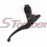 STONEDER 7/8'' 22mm Alloy Clutch Lever Left Handle Perch For Motorcycle RM80 RM85 RM100 RM125 RM250 Pit Dirt Motor Bike MX Motocross