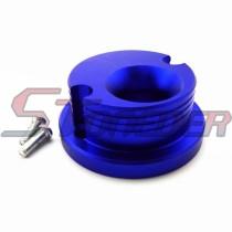 STONEDER Blue CNC Alloy Air Filter Adapter Stack For 47cc 49cc Carb Mini Moto Dirt Pocket Bike ATV Quad