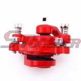 STONEDER Red Steel Rear Disc Brake Caliper For Mini Gas Electric Go Kart ATV Quad 4 Wheeler Go Ped Scooter