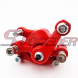 STONEDER Red Steel Stand Up Scooter Left Disc Brake Caliper For 2 Stroke 33cc 43cc 49cc 50cc Gas Goped